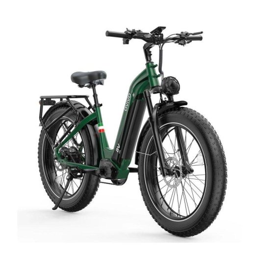 Bicicleta Eléctrica OVIVO V6 Pro 250W 48V20Ah 26" Frenos Hidráulicos Verdenegro