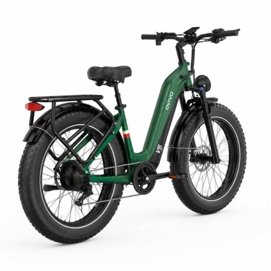Bicicleta Eléctrica OVIVO V6 Pro 250W 48V20Ah 26" Frenos Hidráulicos Verdenegro