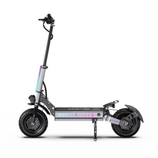 Patinete électrique APEFOX T90 4200W Autonomie 100km Roues 13" Freins disque Noir-gris