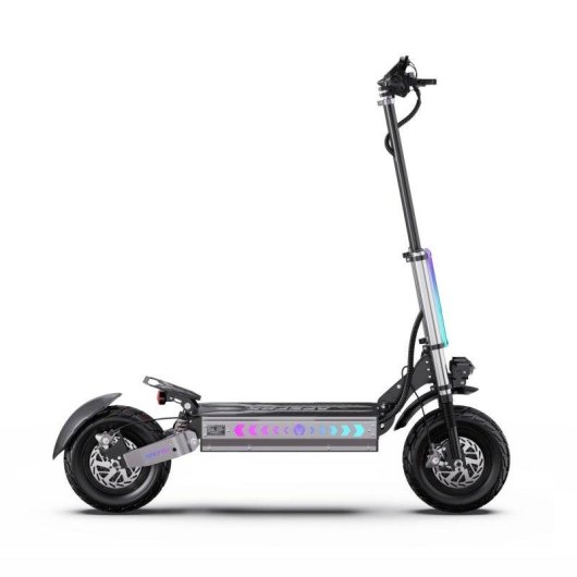 Patinete électrique APEFOX T90 4200W Autonomie 100km Roues 13" Freins disque Noir-gris