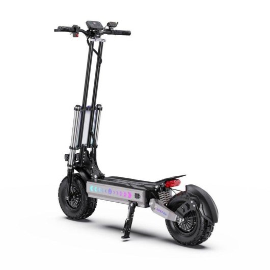 Patinete électrique APEFOX T90 4200W Autonomie 100km Roues 13" Freins disque Noir-gris