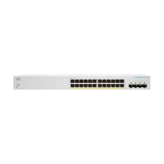 Switch Cisco CBS220-24P-4G Gestito L2 24 Porti Gigabit Ethernet PoE 195W