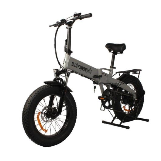 Bicicleta Eléctrica Univercycle B1 20" Motor 350W Batería 48V 13Ah Gris
