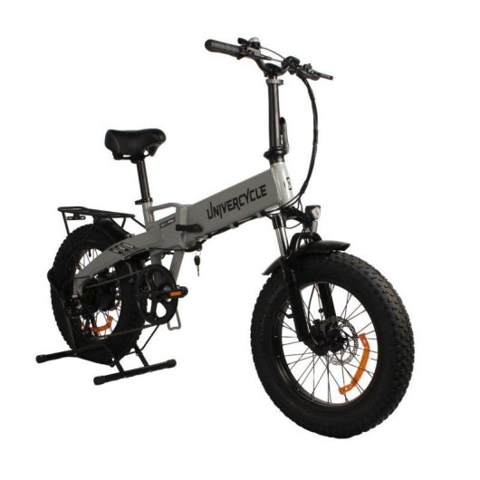Bicicleta Eléctrica Univercycle B1 20" Motor 350W Batería 48V 13Ah Gris
