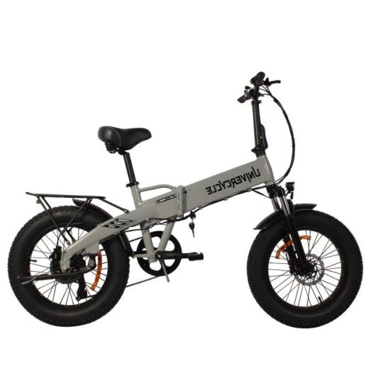 Bicicleta Eléctrica Univercycle B1 20" Motor 350W Batería 48V 13Ah Gris