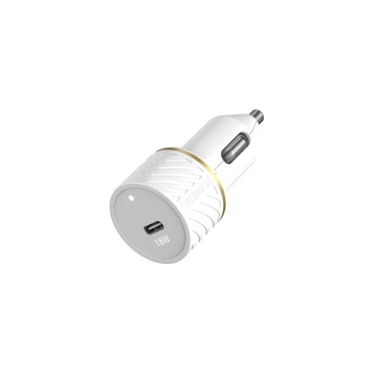 Cargador de Coche USB C 18W PD OtterBox con Cable Lightning 1 m Blanco
