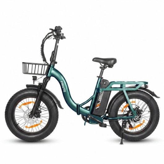Bicicleta eléctrica plegable Eskute D202 250W 48V 20,8Ah 20"4.0" Verde