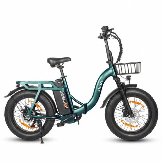 Bicicleta eléctrica plegable Eskute D202 250W 48V 20,8Ah 20"4.0" Verde