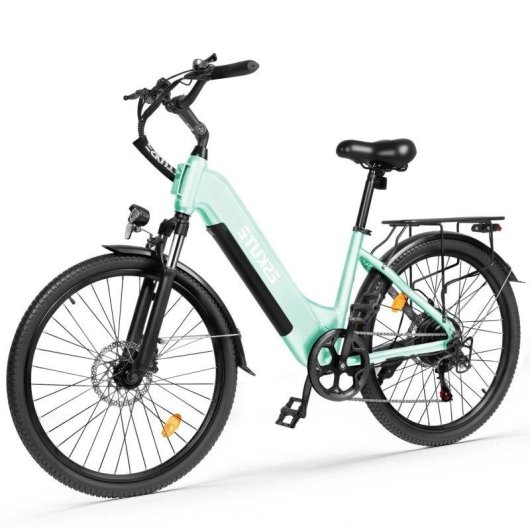 Bicicleta Eléctrica Eskute C202 250W 48V 17.5Ah 26" Verde
