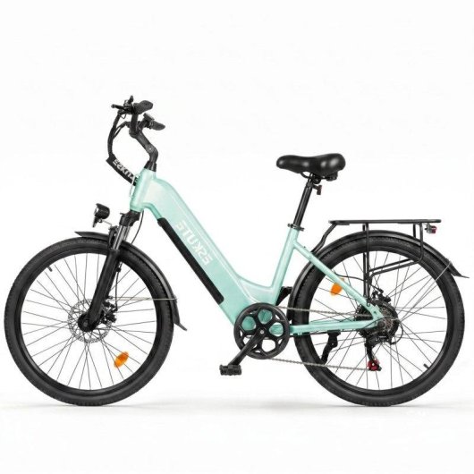 Bicicleta Eléctrica Eskute C202 250W 48V 17.5Ah 26" Verde