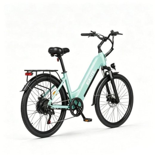 Bicicleta Eléctrica Eskute C202 250W 48V 17.5Ah 26" Verde