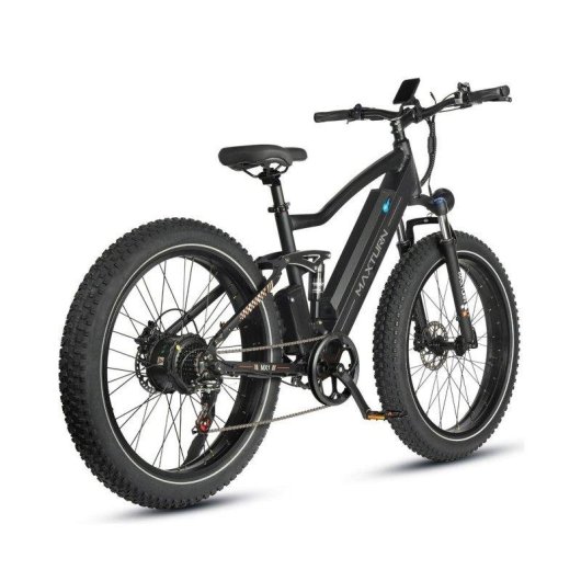 Bicicleta Eléctrica Maxturn Mx1 Motor 500W Batería 48V 13Ah 26" Frenos Hidráulicos Negro