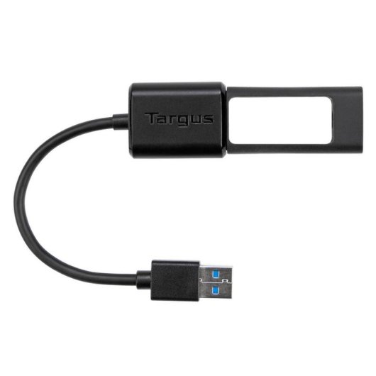 Câble USB Targus ACC110401GLX 0,1 m USB A vers USB C Noir