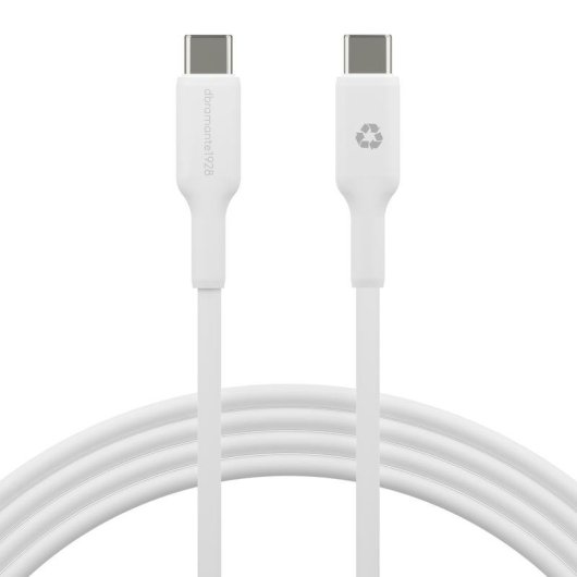 Cavo USB-C a USB-C DBRAMANTE1928 2 m Bianco
