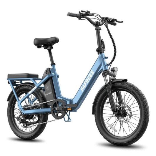 Bicicleta Eléctrica Fafrees F20 Flex Motor 250 W Batería 36V 20Ah Ruedas 20" Frenos Disco