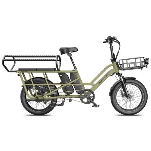 Bicicleta Elétrica Fafrees Ff20 Cuv 250W 48V30Ah 20" Travões de disco hidráulicos Verde