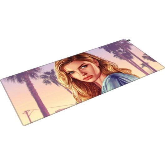 Alfombrilla para ratón CHERRY XTRFY GP5 Miami Multicolor XL Caucho Tela Antideslizante