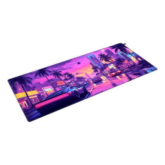 Alfombrilla para ratón CHERRY XTRFY GP5 Miami Multicolor XL Caucho Tela bordes rematados