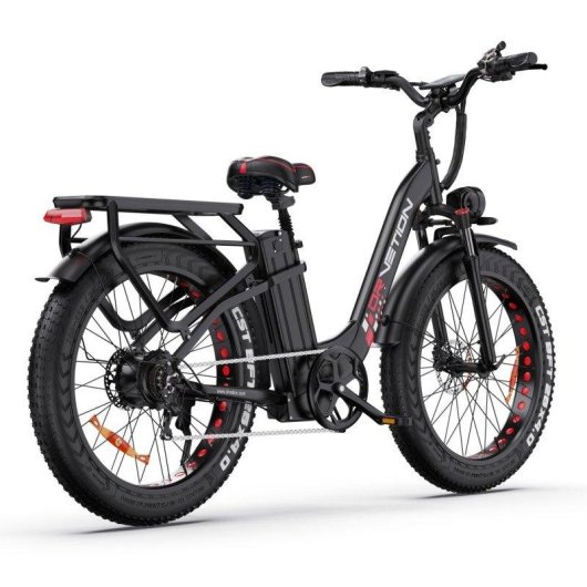 Vélo électrique Drvetion Ctr26 1000W Batterie 48V20AH 26 Pouces Freins Hydrauliques Noir
