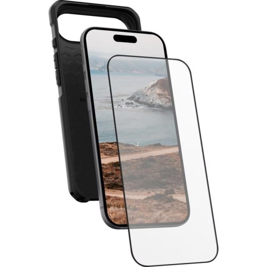 Protector de pantalla UAG para Samsung Galaxy S26, vidrio templado translúcido
