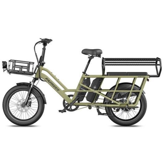 Bicicleta Elétrica Fafrees Ff20 Cuv 250w 48v24ah 20" Freios Hidráulicos Verde