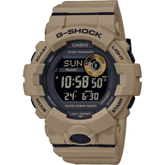 Casio G-Shock GBD-800UC-5ER Bluetooth 49mm Beige Correa Única Resistente al agua