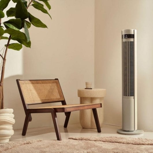Coluna de Ar Duux Elevate Smart 40W 26 Velocidades Wi-Fi Silenciosa Comando Ionizador