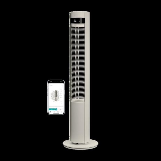 Coluna de Ar Duux Elevate Smart 40W 26 Velocidades Wi-Fi Silenciosa Comando Ionizador