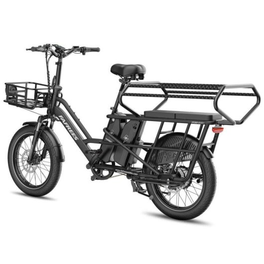 Bicicleta Elétrica Fafrees Ff20 Cuv 250w 48v24ah 20" Freios Hidráulicos Preta