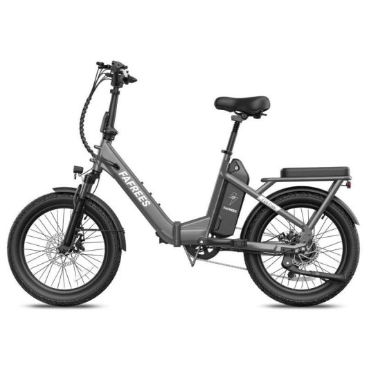 Elektrofahrrad Fafrees F20 Flex - Motor 250 W, Scheibenbremsen Mechanisch - Grau Gewehrschaft