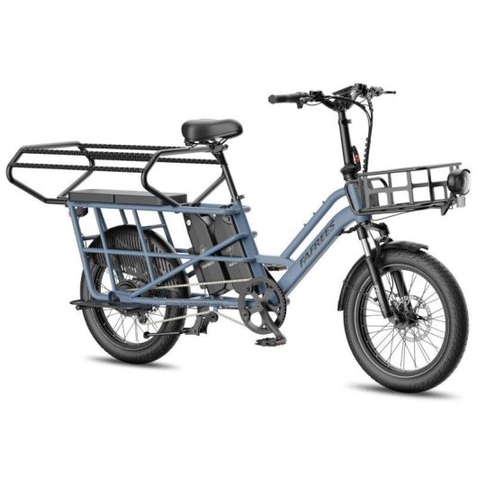 Bicicleta Elétrica Fafrees Ff20 Cuv 250w 48v24ah 20" Freios Hidráulicos Azul