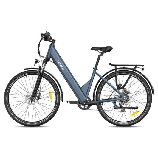 Bicicleta Eléctrica Fafrees F28 Pro Motor 250W Batería 36V 15Ah Azul Mate