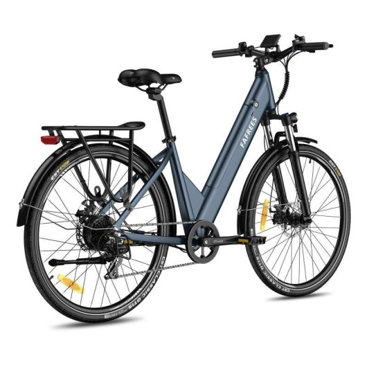 Bicicleta Eléctrica Fafrees F28 Pro Motor 250W Batería 36V 15Ah Azul Mate