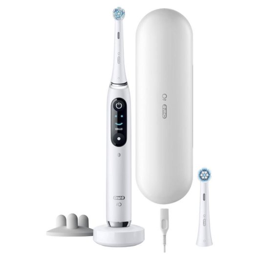 Spazzolino Elettrico Oscillante Oral-B iO 9S 7 Modalità 2 Testine Sensore Pressione IA