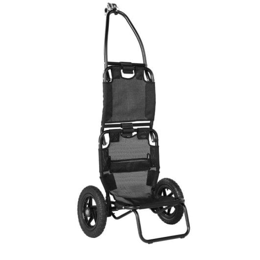 Anhänger für Fahrräder Sepnine 8009t, 20kg Max, Aluminium, Faltbar, Räder 30,48cm - Schwarz