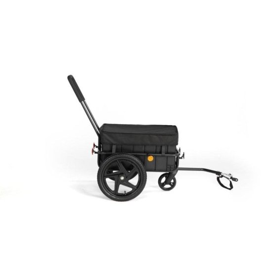 Anhänger Sepnine 20316n 50kg, Abnehmbare Griffe, Abdeckung, Räder 40cm - Schwarz