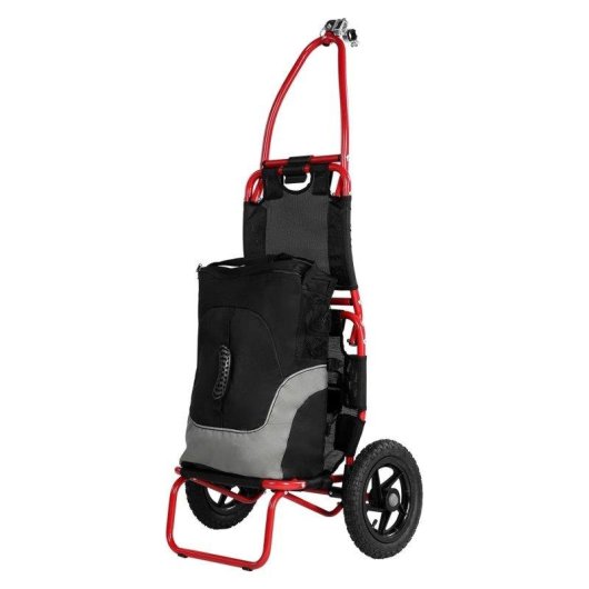 Fahrradanhänger Klappbar Sepnine 8009t 20kg Aluminium Räder 30,48cm Rot