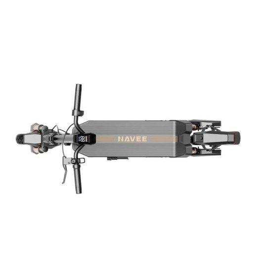 Monopattino elettrico NAVEE GT5PRO 600W Autonomia 75km Ruote 10" Sospensioni LED Grigio scuro