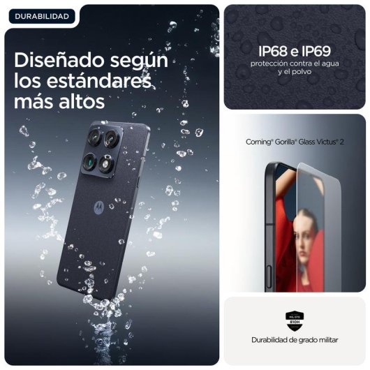 Motorola Signature 5G 16GB Blu Scuro 6.78" 512GB Tripla Fotocamera