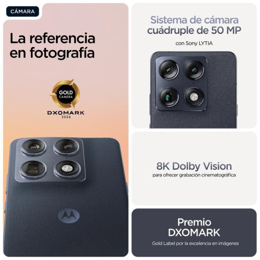 Motorola Signature 5G 16GB Blu Scuro 6.78" 512GB Tripla Fotocamera