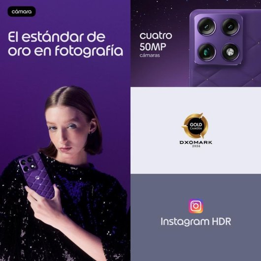 Motorola Signature 5G 16GB 512GB 6,78" Indigo Violeta triple cámara