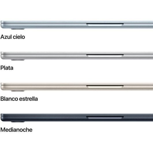 Apple MacBook Air 13" M5 16GB 512GB SSD GPU 10 núcleos macOS Plata
