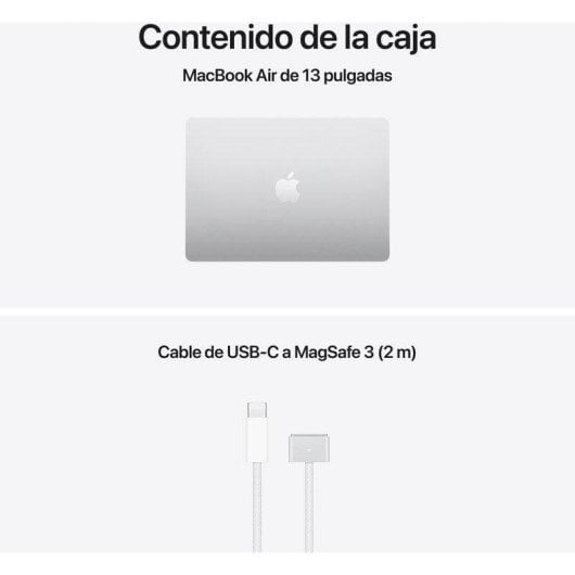 Apple MacBook Air 13" M5 16GB 512GB SSD GPU 10 núcleos macOS Plata