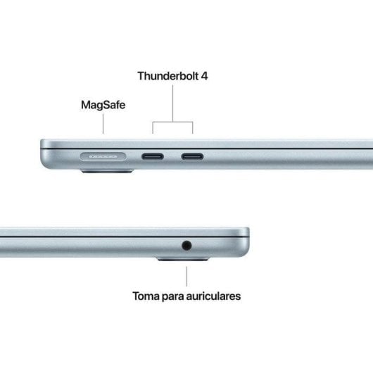 Apple MacBook Air 13" M5 16GB 512GB SSD GPU 10 núcleos macOS Azul Cielo