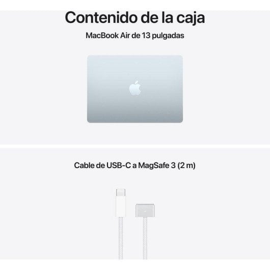 Apple MacBook Air 13" M5 16GB 512GB SSD GPU 10 núcleos macOS Azul Cielo