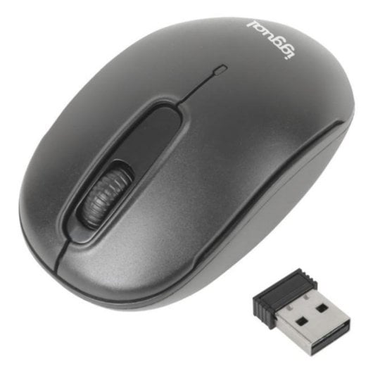 Mouse iggual WOM-STANDARD-3D wireless 1000 DPI nero ambidestro