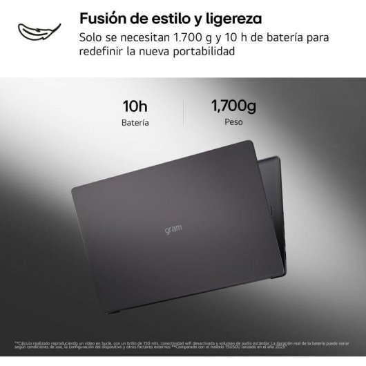 Laptop LG Gram 14ZB90S-G 14" Intel Core Ultra 5 115U 16GB 512GB SSD Intel Arc Windows 11