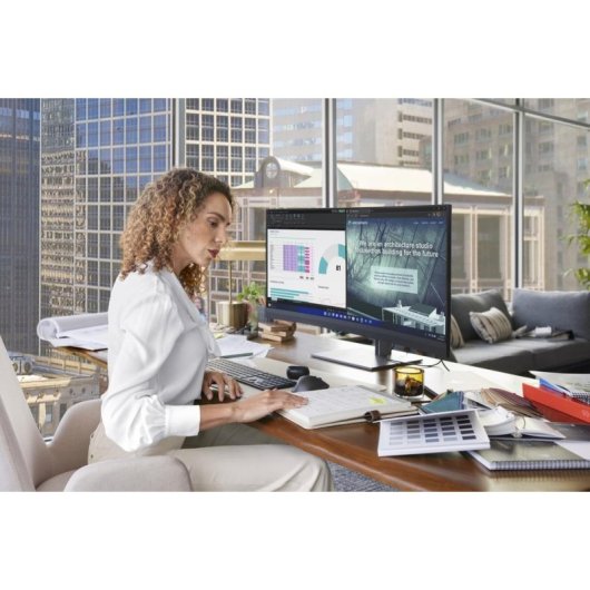 Monitor PC HP Serie 7 Pro 39,7" WUHD UltraWide IPS Curvo Altoparlanti Regolabile