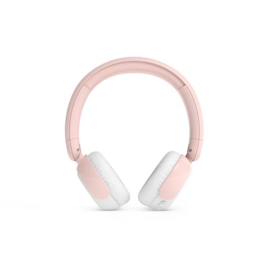 Auriculares Philips TAK4200 inalámbricos Bluetooth con cancelación de ruido, micrófono y carga rápida rosa y blanco