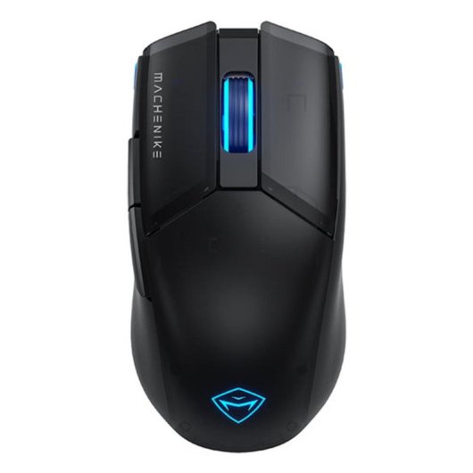 Ratón Machenike M7 Pro RF Wireless USB Type-C 26000 DPI Negro Iluminación